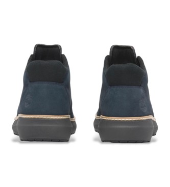 Timberland Stivali Chukka in pelle a met polpaccio blu scuro Hudson Road