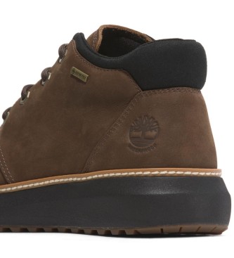 Timberland Chukka-Stiefel aus Leder mit Gore-Tex-Membran Hudson Road dunkelbraun 