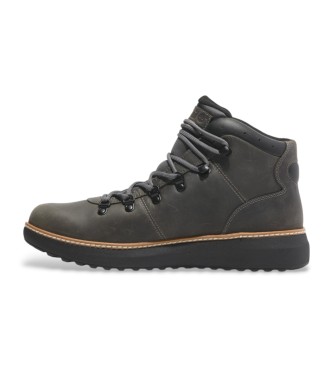 Timberland Botines Chukka de piel Hudson Road Mid gris