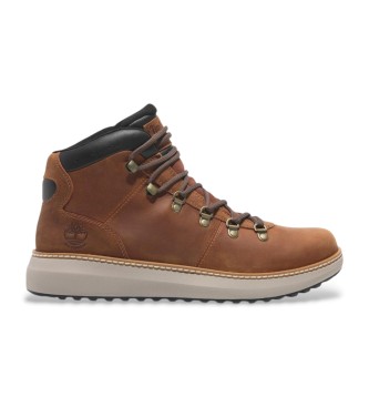 Timberland Botines Chukka de piel Hudson Road Mid marrn