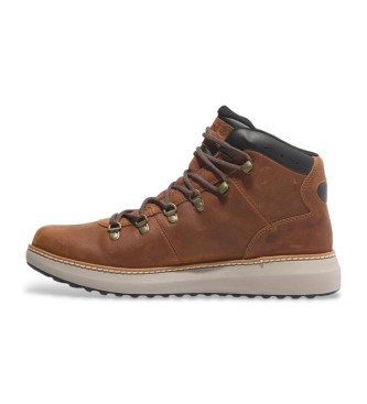 Timberland Skórzane buty chukka Hudson Road Mid w kolorze brązowym