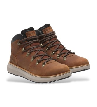 Timberland Skórzane buty chukka Hudson Road Mid w kolorze brązowym