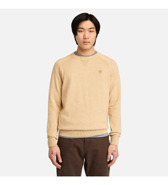 Timberland Phillips Brook Pullover mit beigen Raglanrmeln