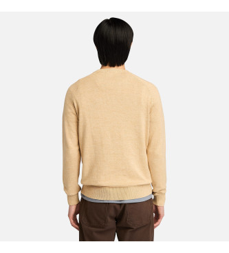 Timberland Phillips Brook Pullover mit beigen Raglanrmeln