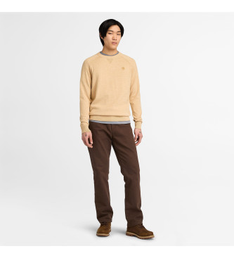 Timberland Phillips Brook Pullover mit beigen Raglanrmeln