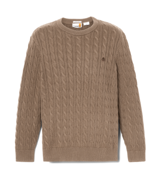 Timberland Maglione lavorato a maglia marrone Williams River