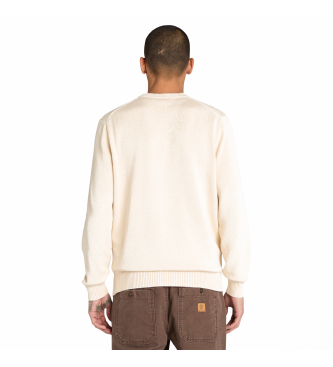 Timberland Beige grafisk trja