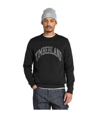 Timberland Czarny sweter z grafiką