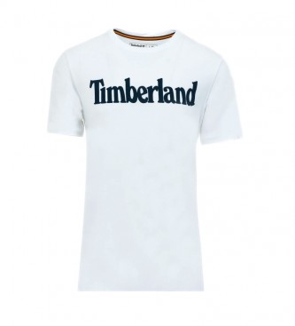 Timberland Camiseta Kennebec River Brand Linear blanco