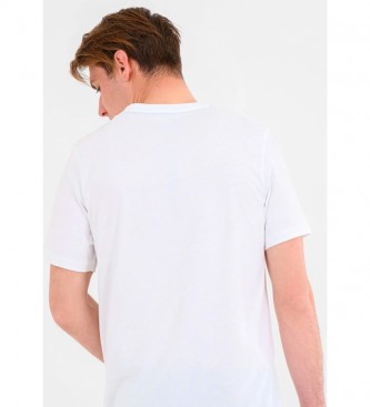Timberland Camiseta Kennebec River Brand Linear blanco