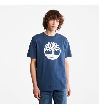 Timberland T-shirt bleu de la marque Kennebec River Tree