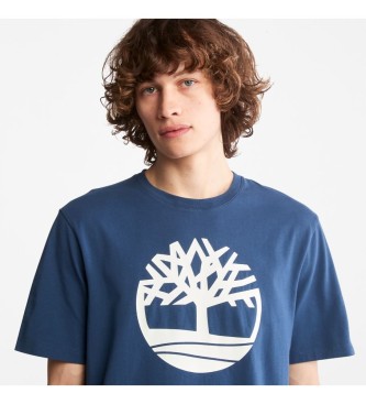 Timberland T-shirt bleu de la marque Kennebec River Tree