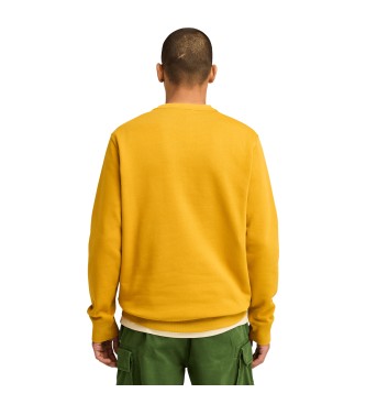 Timberland Sweatshirt Kennebec River Linear Logo Crew Neck amarelo