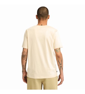 Timberland Kennebec River beige logo T-shirt