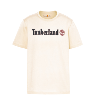 Timberland Kennebec River beige logo T-shirt