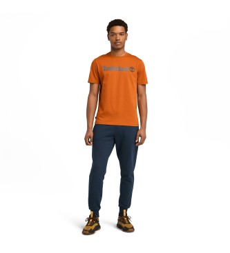 Timberland Kennebec River logo T-shirt orange