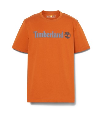 Timberland Kennebec River logo T-shirt orange