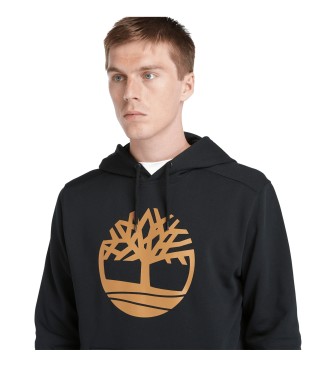 Timberland Kennebec River hooded sweatshirt with tree logo black