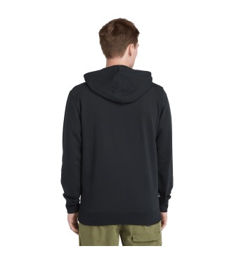 Timberland Kennebec River sweatshirt med huva och trdlogotyp svart