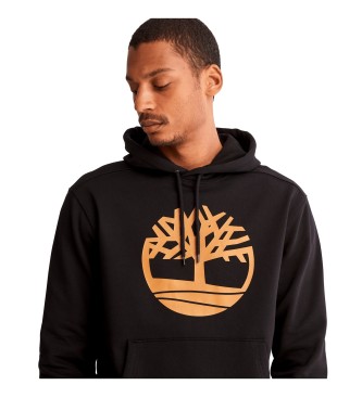 Timberland Kennebec River hooded sweatshirt with tree logo black