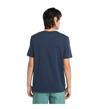 Timberland Kennebec River navy logo T-shirt