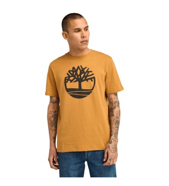 Timberland Kennebec River logo T-shirt yellow