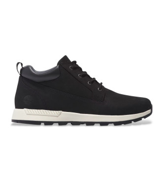 Timberland Zapatillas de piel de caa baja con cordones Killington Trekker negro  