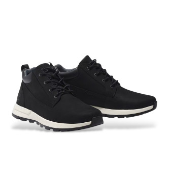 Timberland Zapatillas de piel de caa baja con cordones Killington Trekker negro  