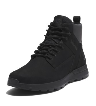 Timberland Killington Trekker sapatos de couro de cano mdio com atacadores preto