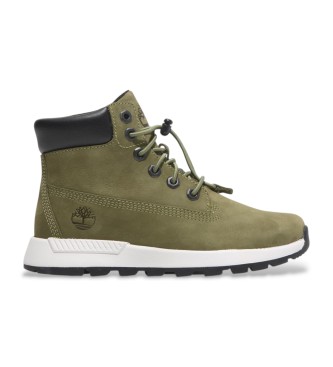 Timberland Killington Trekker mid-top leather lace-up shoes green