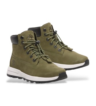 Timberland Killington Trekker mid-top leather lace-up shoes green