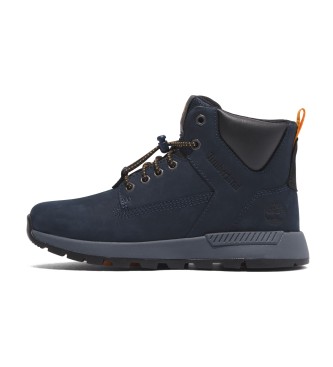 Timberland Sneaker mid-top in pelle con lacci blu scuro Killington Trekker