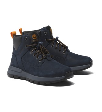 Timberland Sneaker mid-top in pelle con lacci blu scuro Killington Trekker