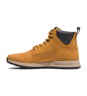 Timberland Killington Trekker gelbe Mid-Top Leder Schnrschuhe