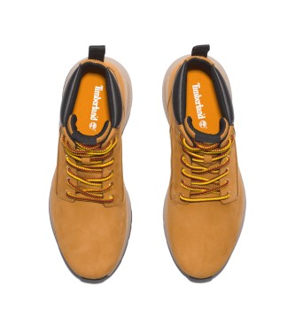 Timberland Killington Trekker gelbe Mid-Top Leder Schnrschuhe