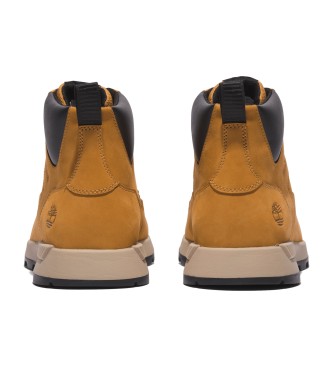 Timberland Killington Trekker gelbe Mid-Top Leder Schnrschuhe