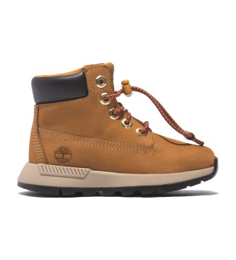 Timberland Killington Trekker chaussures en cuir  lacets jaunes