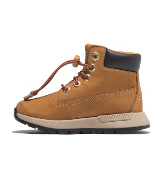 Timberland Killington Trekker chaussures en cuir  lacets jaunes