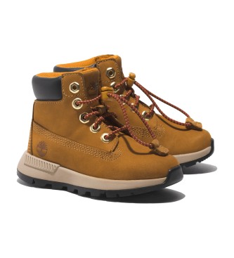 Timberland Killington Trekker chaussures en cuir  lacets jaunes