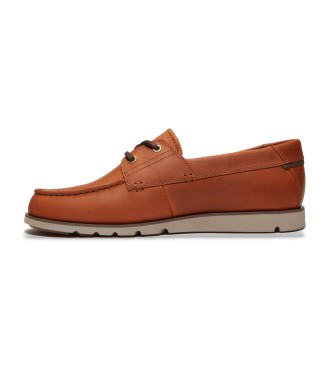 Timberland Scarpe in pelle con lacci marroni Grafton Bay