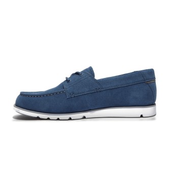 Timberland Grafton Bay blue lace-up leather shoes