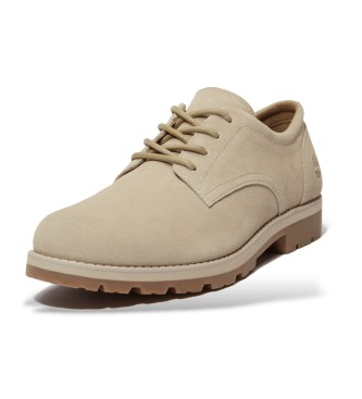 Timberland Scarpe stringate in pelle beige Britton Square