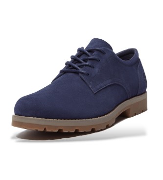 Timberland Britton Square veterschoenen van leer blauw