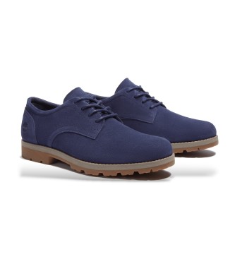 Timberland Britton Square veterschoenen van leer blauw