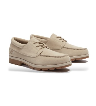 Timberland Scarpe stringate in pelle beige Britton Square