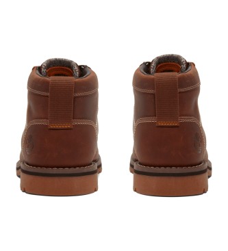 Timberland Stivali Chukka in pelle a met polpaccio stringati Larchmont marroni