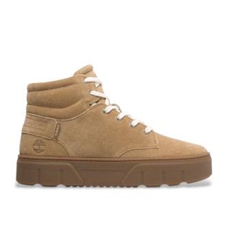 Timberland Skórzane buty sportowe Laurel Court High Top w kolorze brązowym