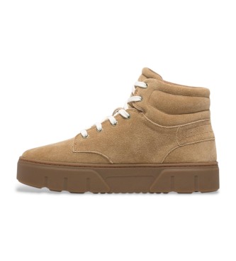 Timberland Laurel Court High Top Leder Turnschuhe braun