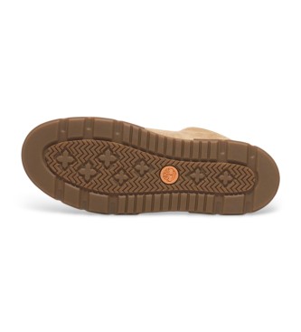 Timberland Laurel Court Baskets montantes en cuir marron