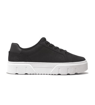 Timberland Zapatillas de piel de caa baja con cordones Laurel Court negro